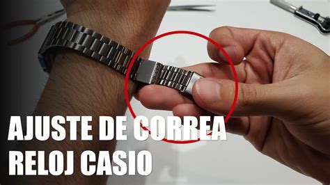 como ajustar la correa de un reloj